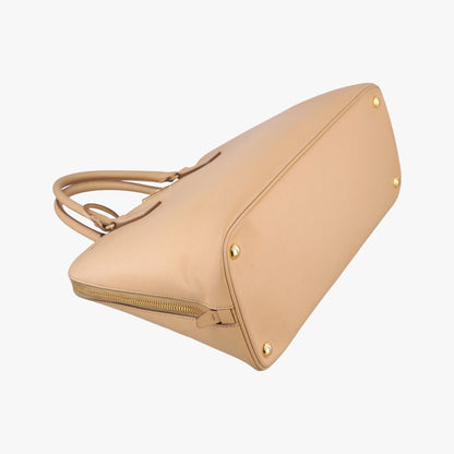 Prada Promenade Beige Saffiano Leather 113 10 Handbag — view 5