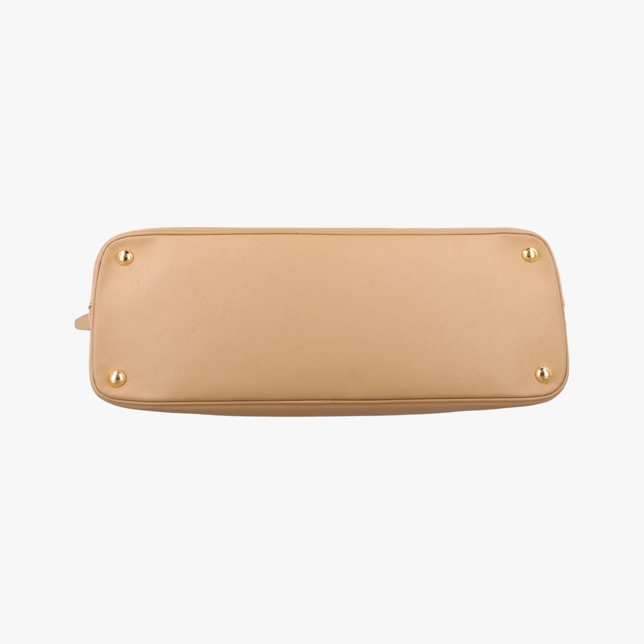 Prada Promenade Beige Saffiano Leather 113 10 Handbag — view 3