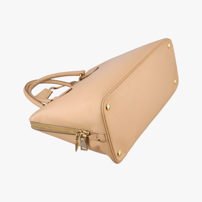 Prada Promenade Beige Saffiano Leather 113 10 Handbag — view 7