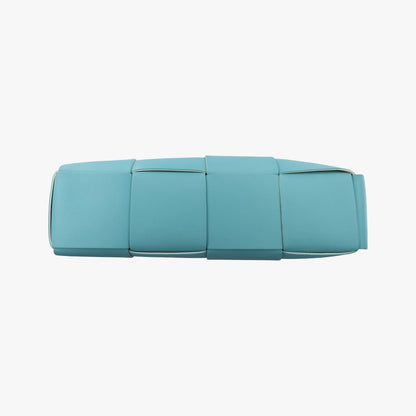 Bottega Veneta the Arco Tote Blue Lambskin — view 3