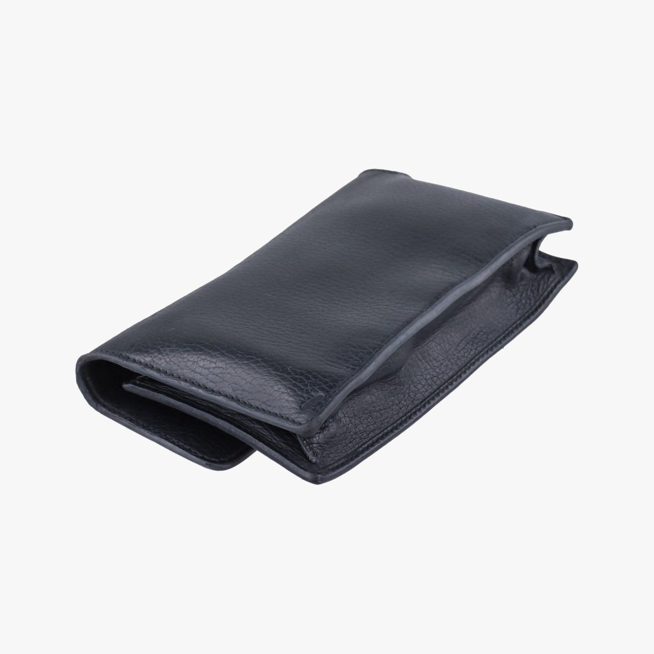 Gucci Interlocking Black Leather Messenger Bag — view 7