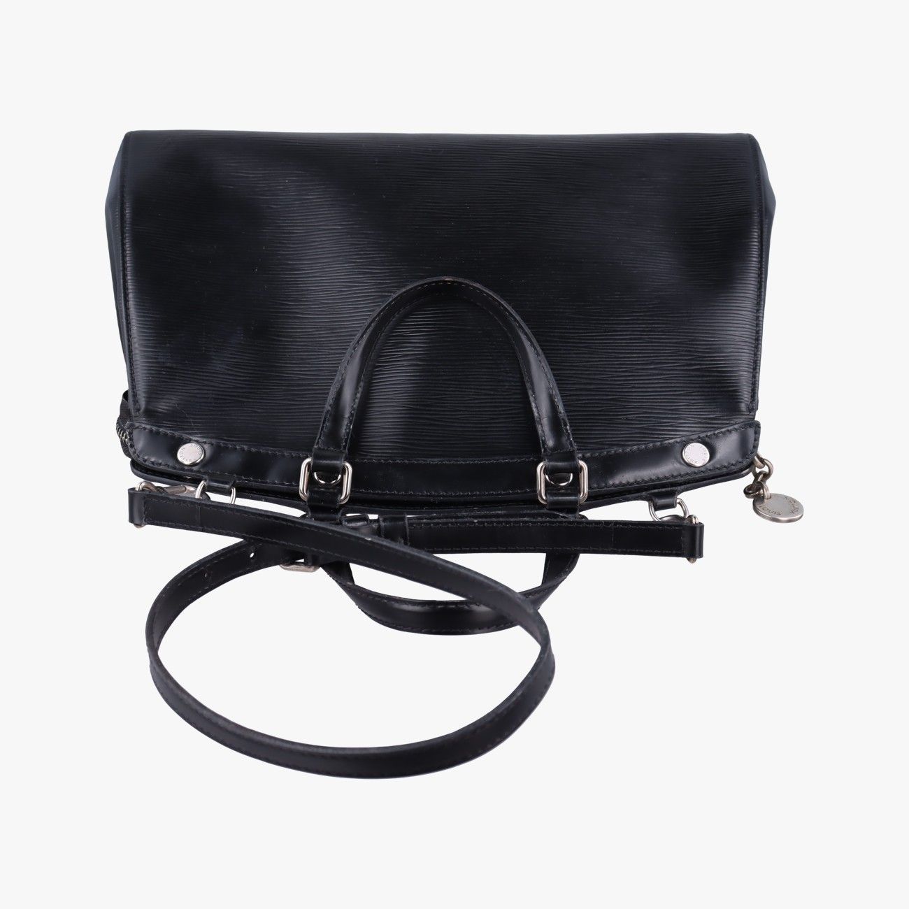 Louis Vuitton MM Noir Epi Messenger Bag — view 8