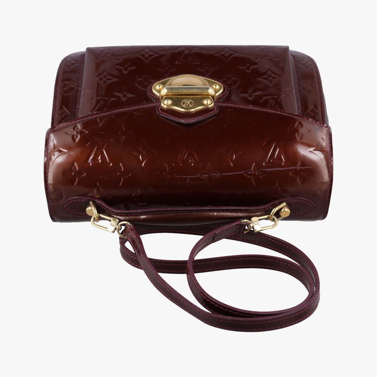 Louis Vuitton Mirada Amaranto Vernis Messenger Bag — view 8