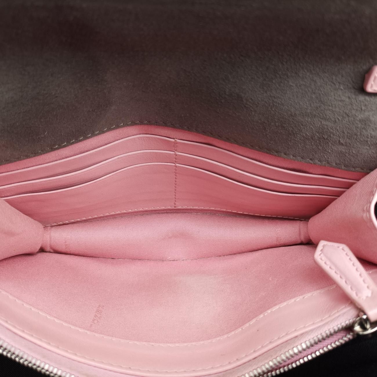 Fendi Monster Star Eyes Continental Multicolor Leather Messenger Bag — view 9