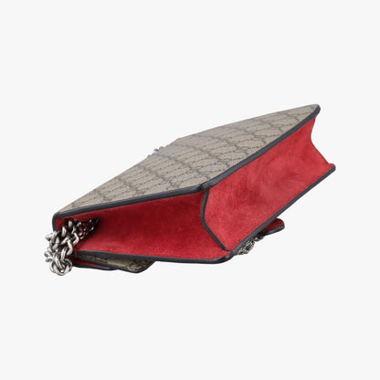 Gucci Dionysus Beige Red Canvas Messenger Bag — view 7