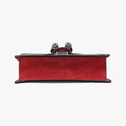 Gucci Dionysus Beige Red Canvas Messenger Bag — view 3