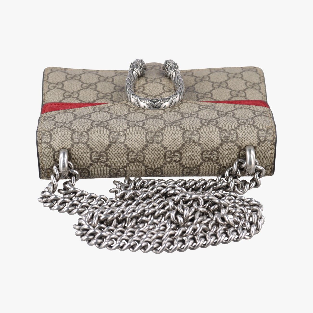 Gucci Dionysus Beige Red Canvas Messenger Bag — view 8