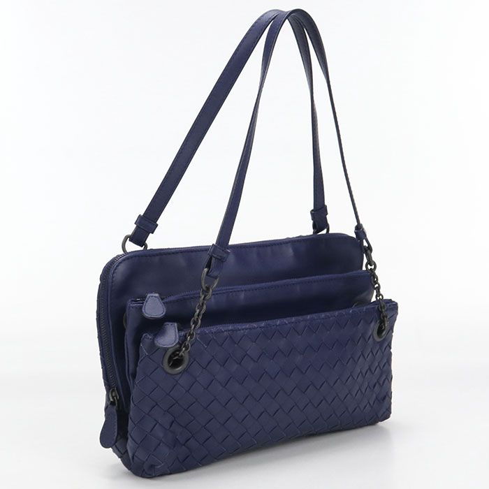 Bottega Veneta Intrecciato Handbag Leather