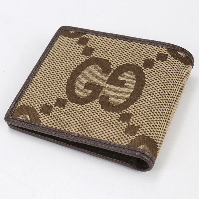 Gucci GG Jumbo Bifold Wallet Canvas — view 2