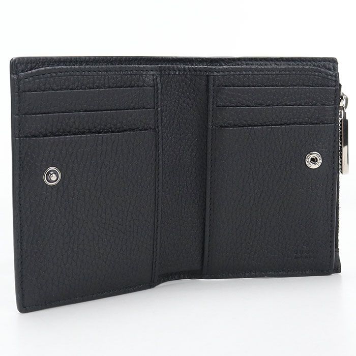 Gucci Coin Wallet Logo Bifold Leather — view 3