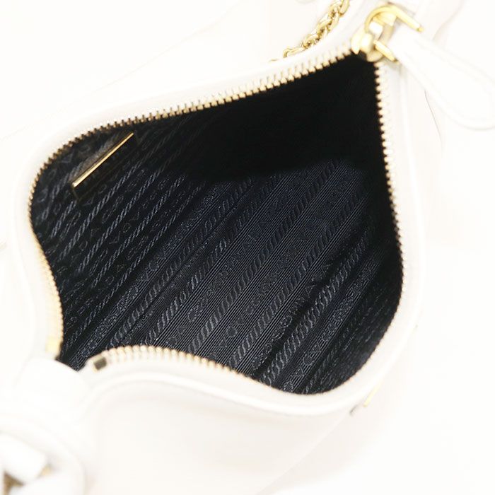 Prada Saffiano Leather Re Edition Crossbody Shoulder Bag Calf — view 3