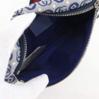 Gucci Children's Star GG Canvas Navy Waist Bag — view 6
