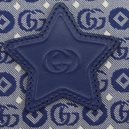 Gucci Children's Star GG Canvas Navy Waist Bag — view 8