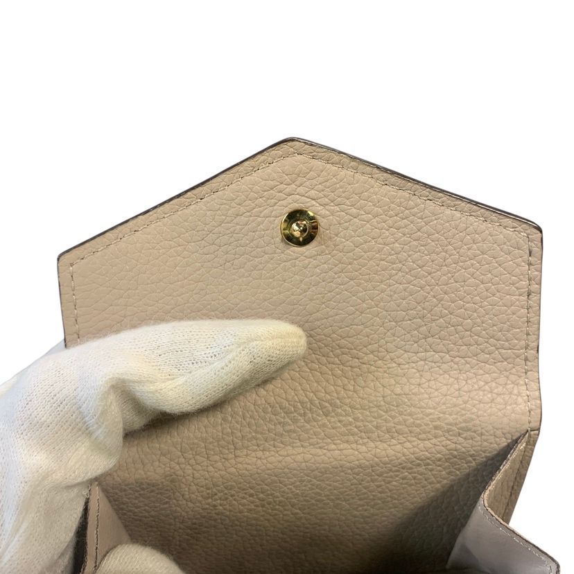 Louis Vuitton Portefeuille Lock Mini Trifold Wallet — view 7