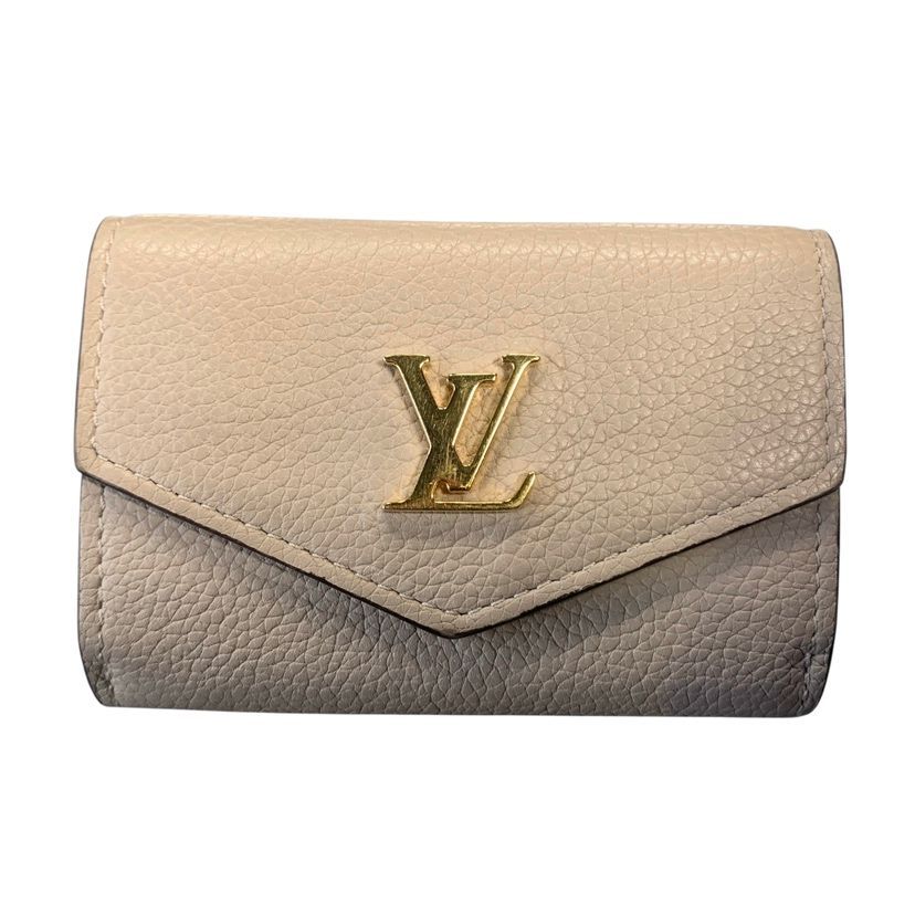 Louis Vuitton Portefeuille Lock Mini Trifold Wallet