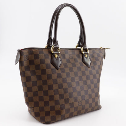 Louis Vuitton Saleya PM Damier Canvas Brown Handbag — view 3