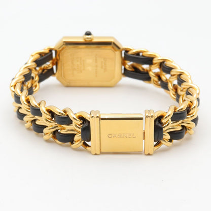 Chanel Watch Premiere XL Black Leather — view 5