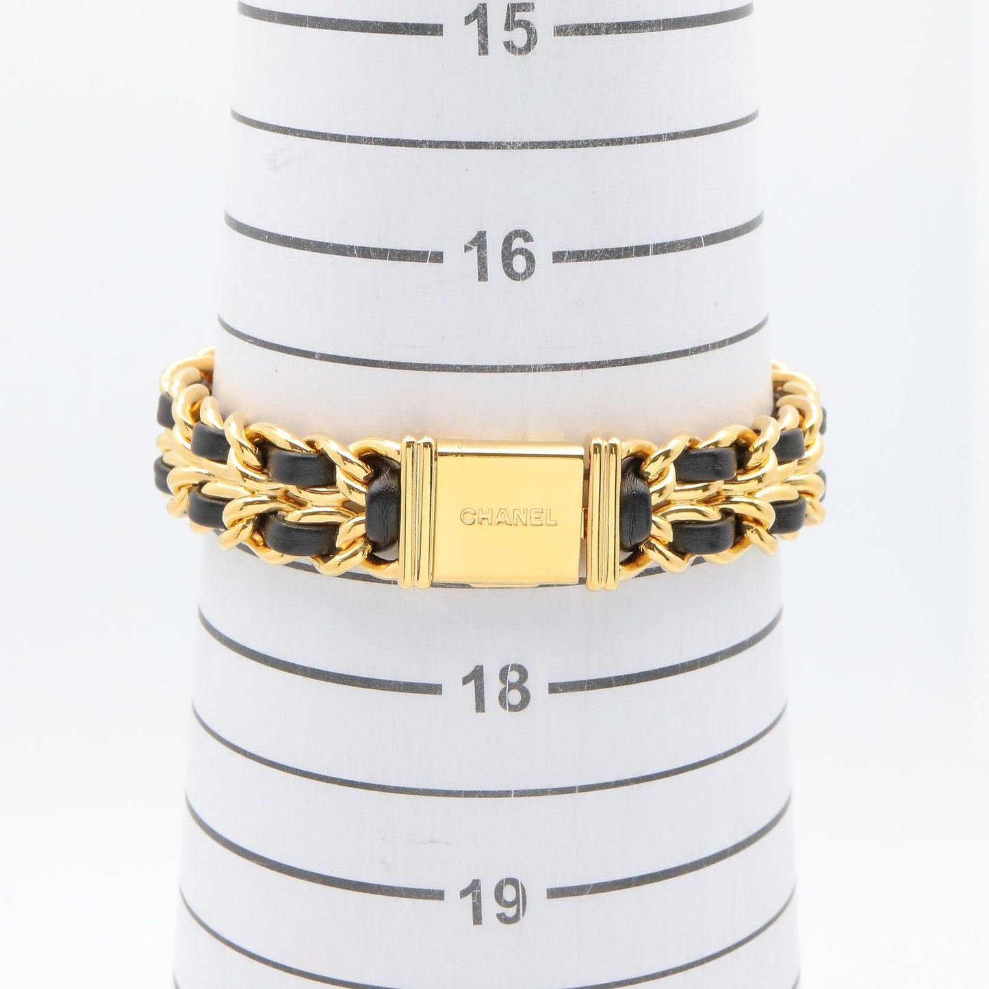 Chanel Watch Premiere XL Black Leather — view 8