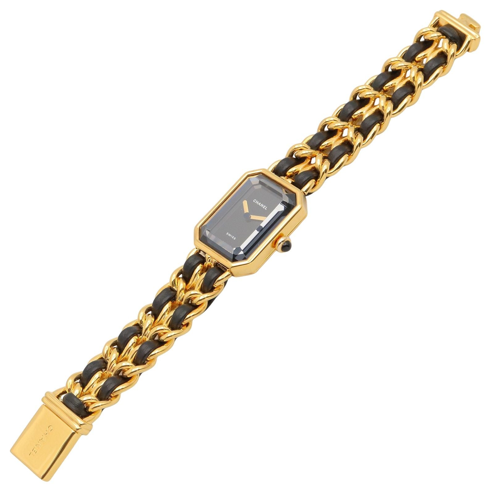 Chanel Watch Premiere S Black Leather — view 4