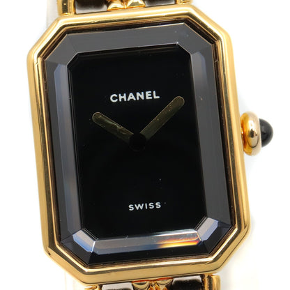 Chanel Watch Premiere S Black Leather — view 3