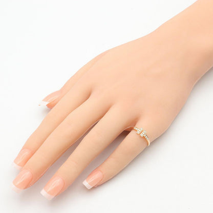 Tiffany & Co Ring T Wire Diamond 18k Pink Gold — view 7