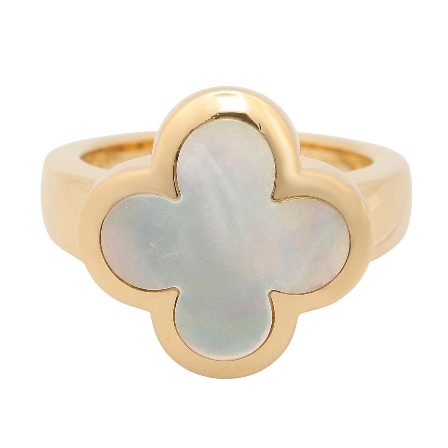 Van Cleef & Arpels Ring Pure Alhambra 18k Mother of Pearl — view 2