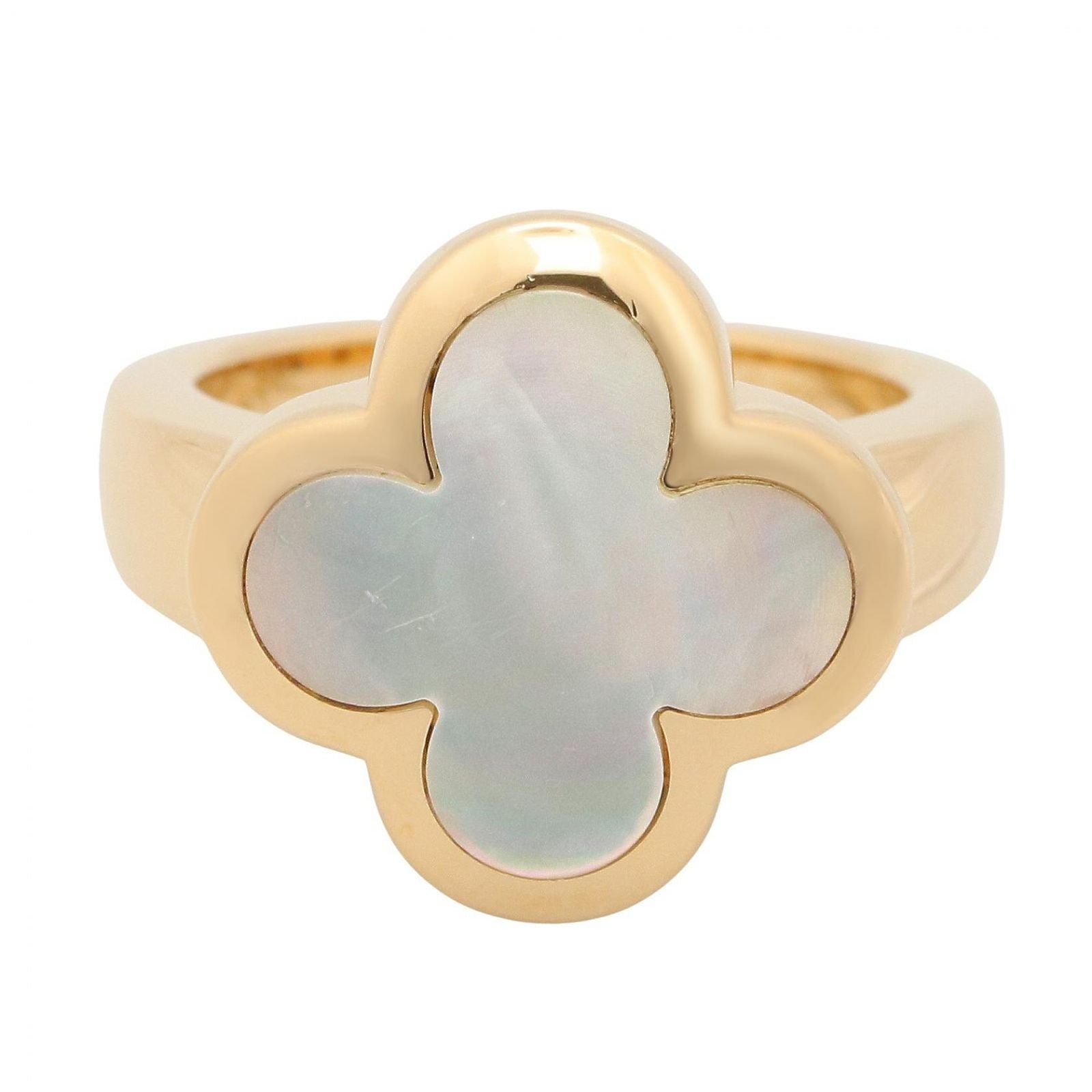 Van Cleef & Arpels Ring Pure Alhambra 18k Mother of Pearl — view 2