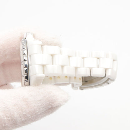 Chanel Watch Diamond White Ceramic — view 8