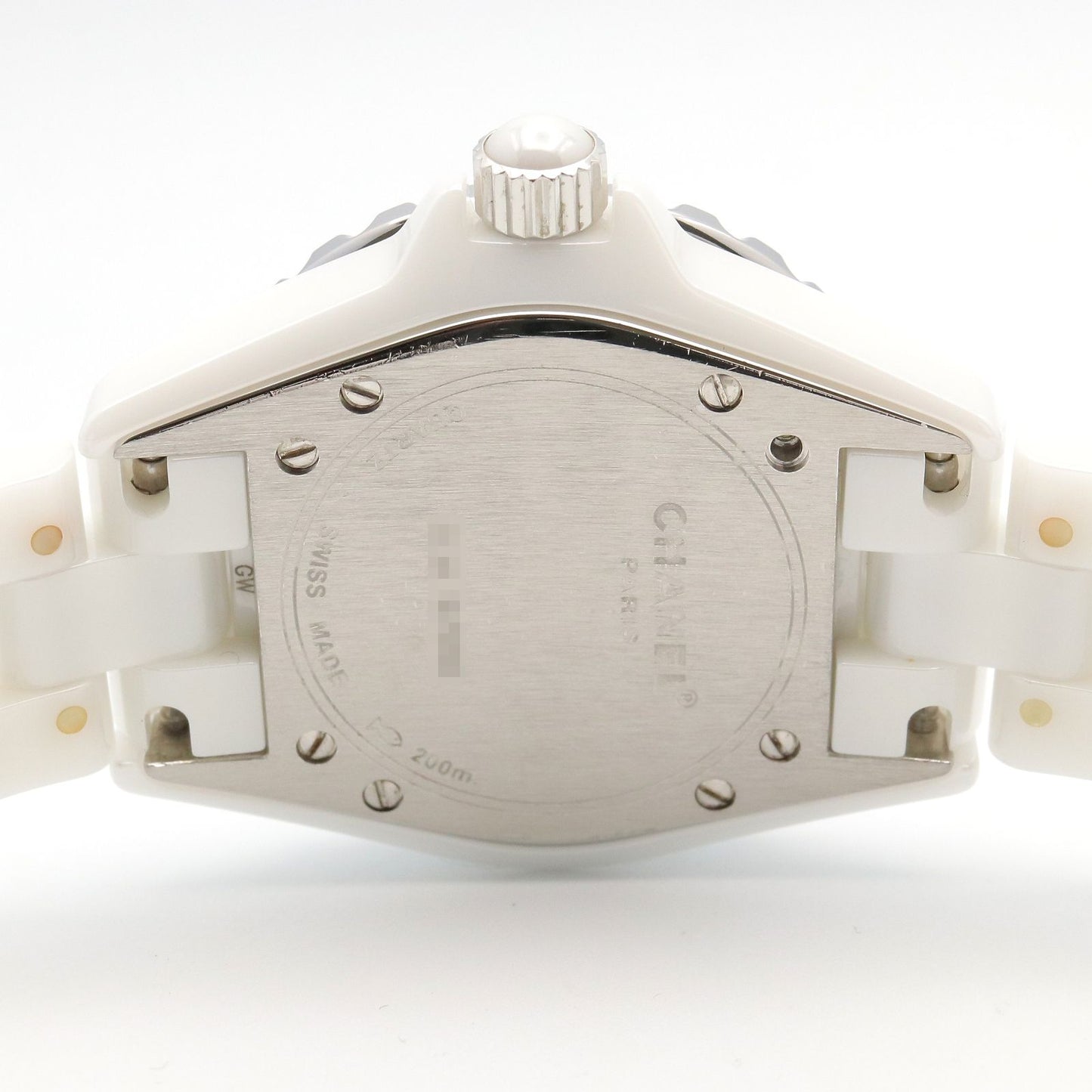 Chanel Watch Diamond White Ceramic — view 5