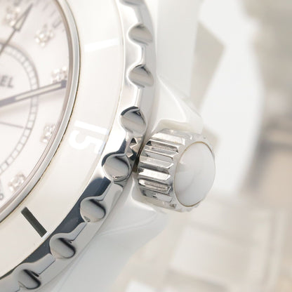 Chanel Watch Diamond White Ceramic — view 6