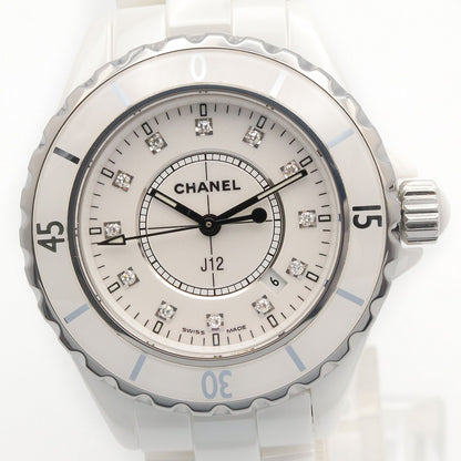 Chanel Watch Diamond White Ceramic — view 3