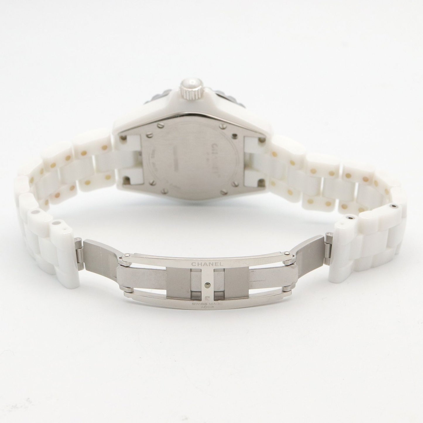 Chanel Watch Diamond White Ceramic — view 4