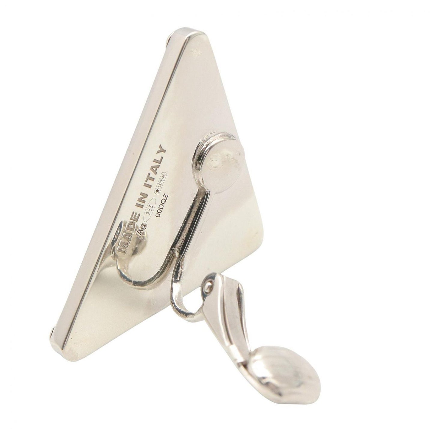 Prada Earrings for Left Ear 925 Sterling Silver Symbol — view 3