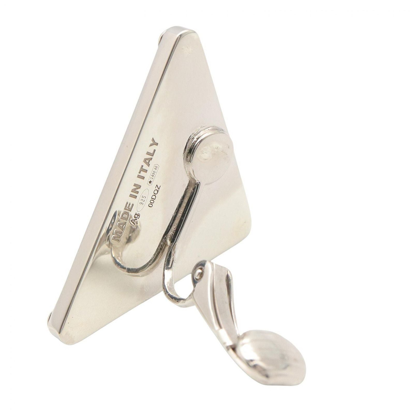 Prada Earrings for Left Ear 925 Sterling Silver Symbol — view 3