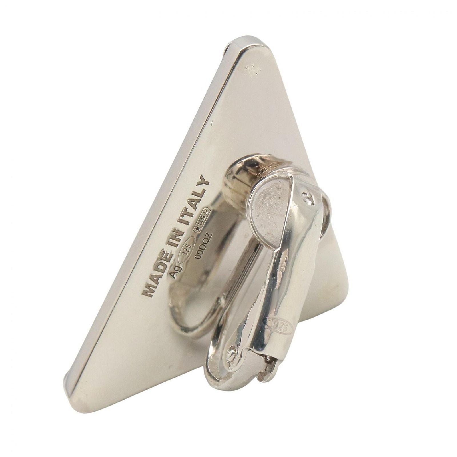Prada Earrings for Left Ear 925 Sterling Silver Symbol — view 2