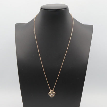 Van Cleef & Arpels Necklace Vintage Alhambra 42 46.5 cm 18k Pink Gold Diamond — view 6
