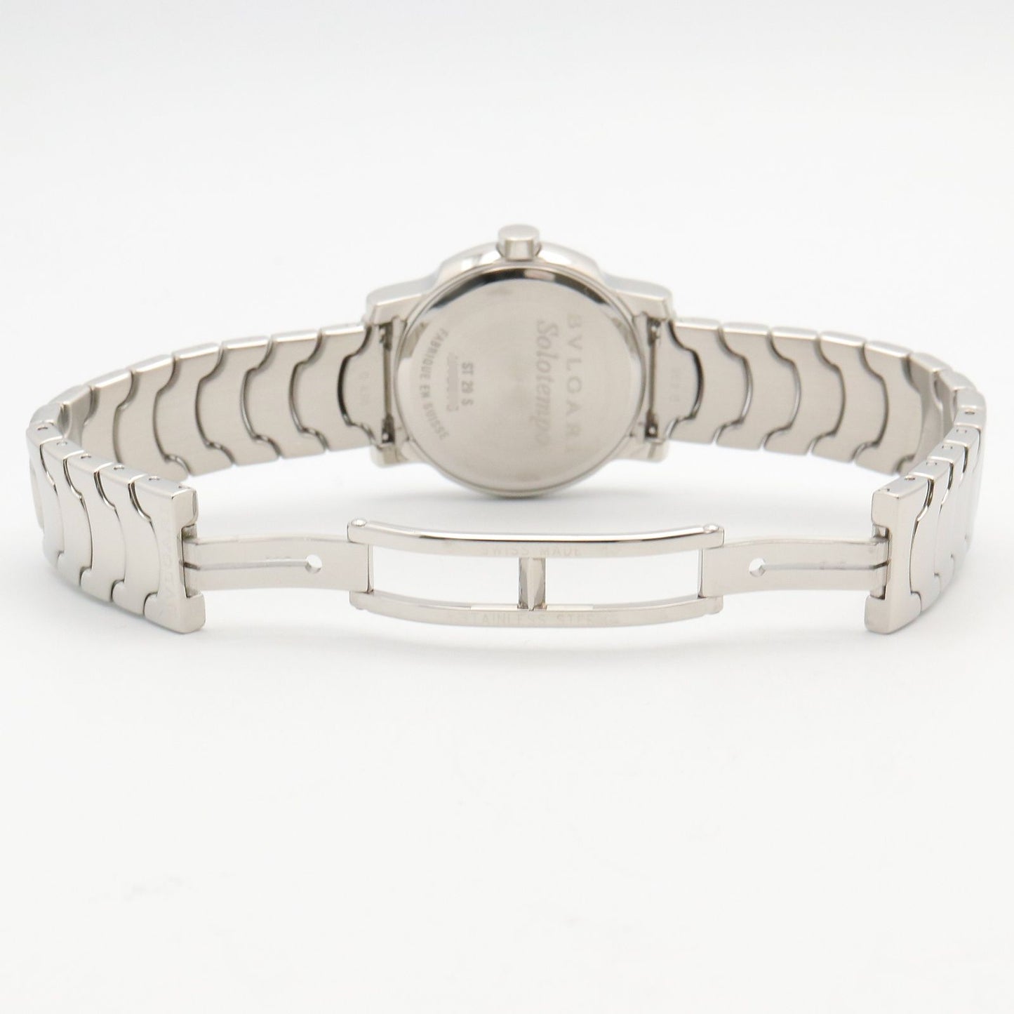 Bvlgari Watch Solo Tempo White Stainless Steel — view 4