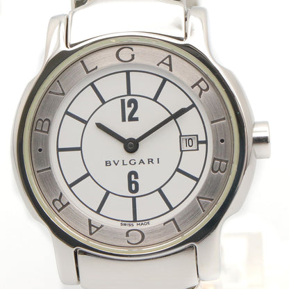 Bvlgari Watch Solo Tempo White Stainless Steel — view 3