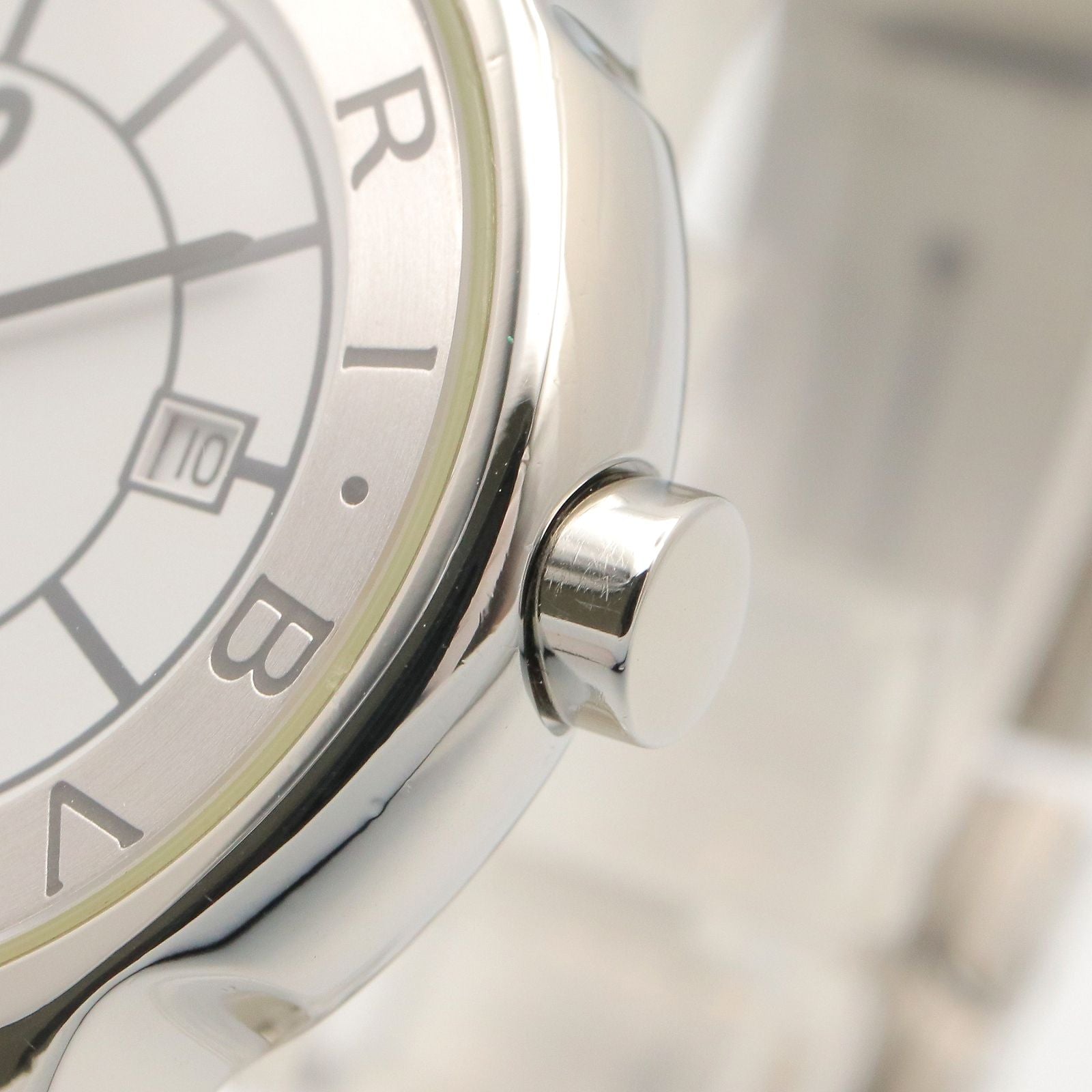 Bvlgari Watch Solo Tempo White Stainless Steel — view 6