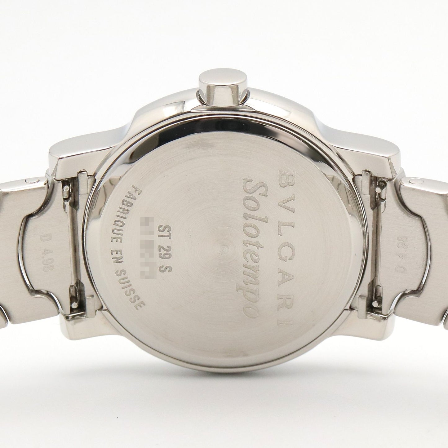 Bvlgari Watch Solo Tempo White Stainless Steel — view 5
