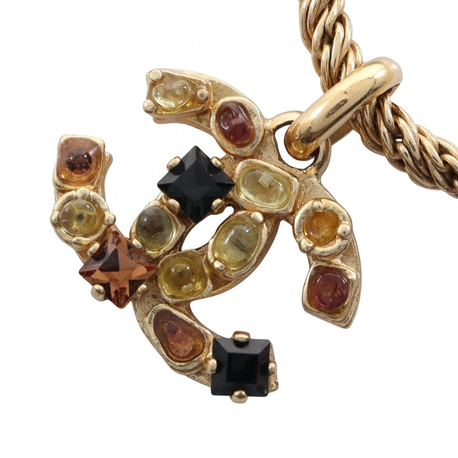 Chanel Necklace CC Logo Gripoix