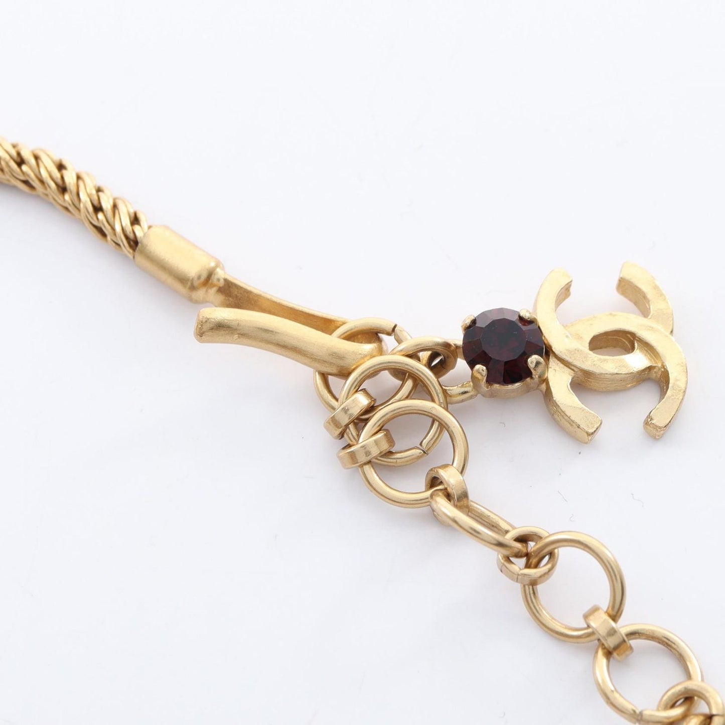 Chanel Necklace CC Logo Gripoix — view 4