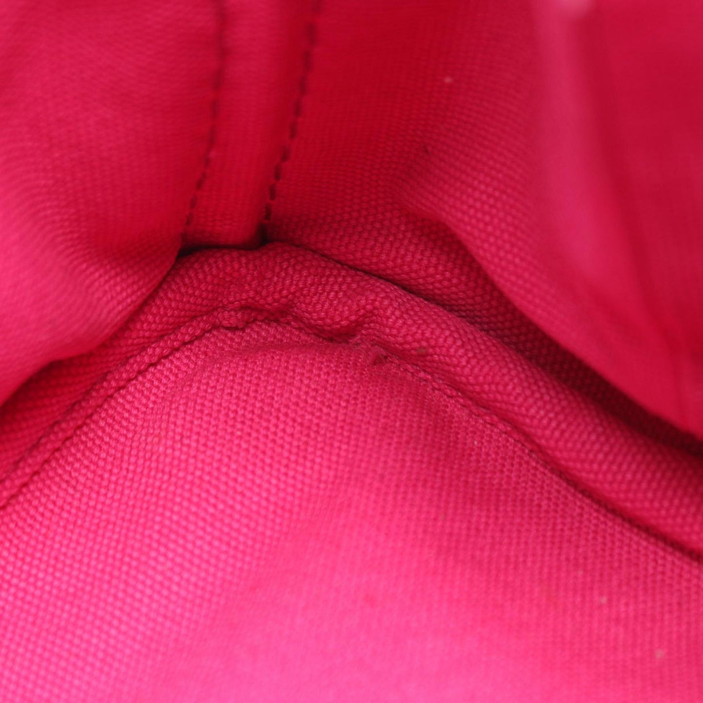 Prada Handbag Canapa Pink Purple Canvas Tote — view 5