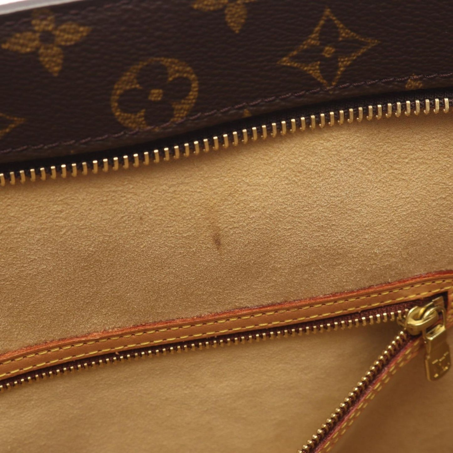 Louis Vuitton Shoulder Bag Babylon Canvas Leather — view 6