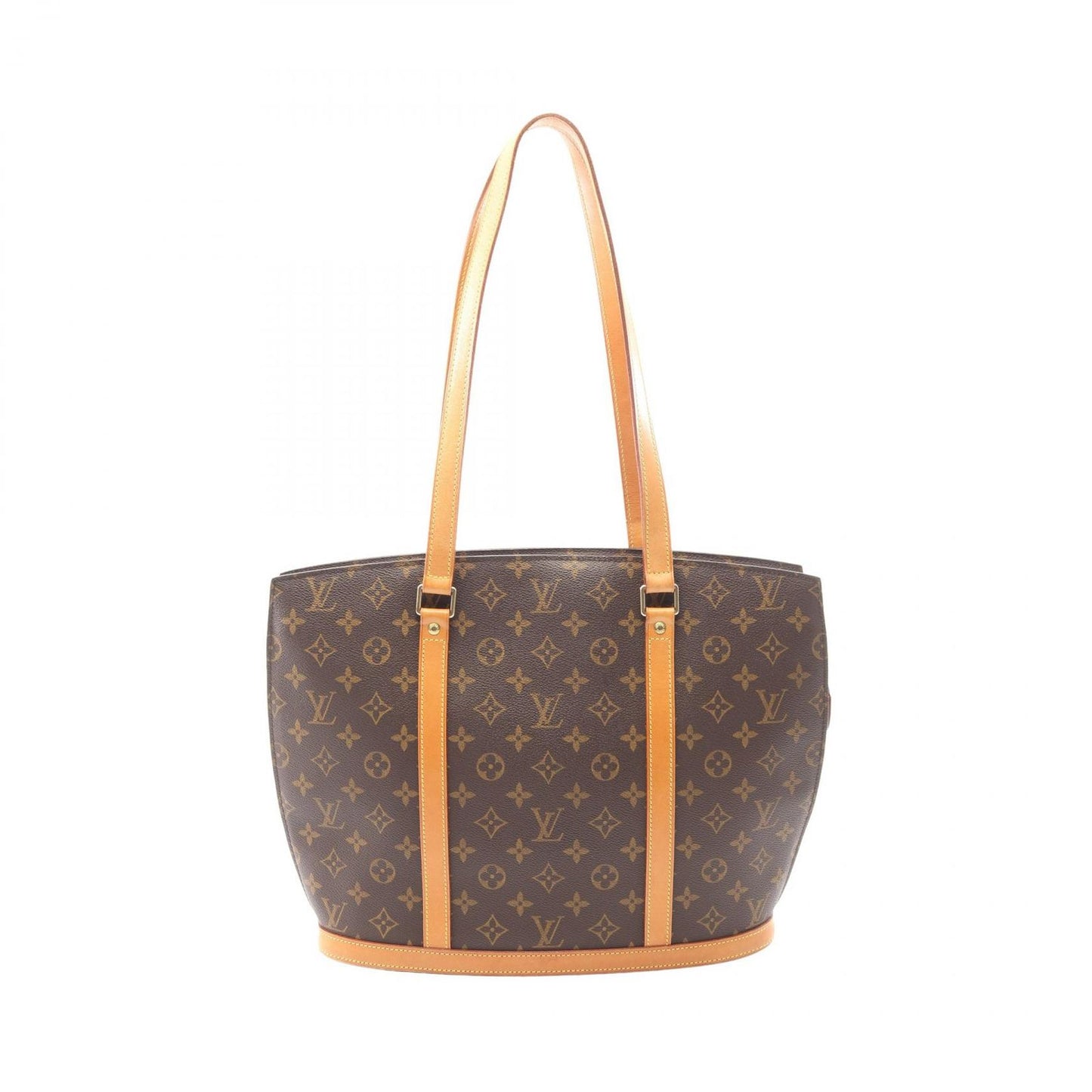 Louis Vuitton Shoulder Bag Babylon Canvas Leather