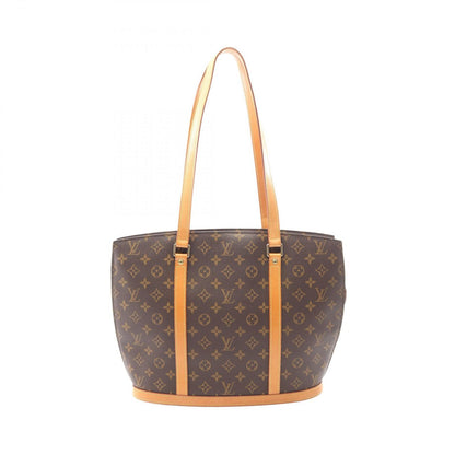Louis Vuitton Shoulder Bag Babylon Canvas Leather