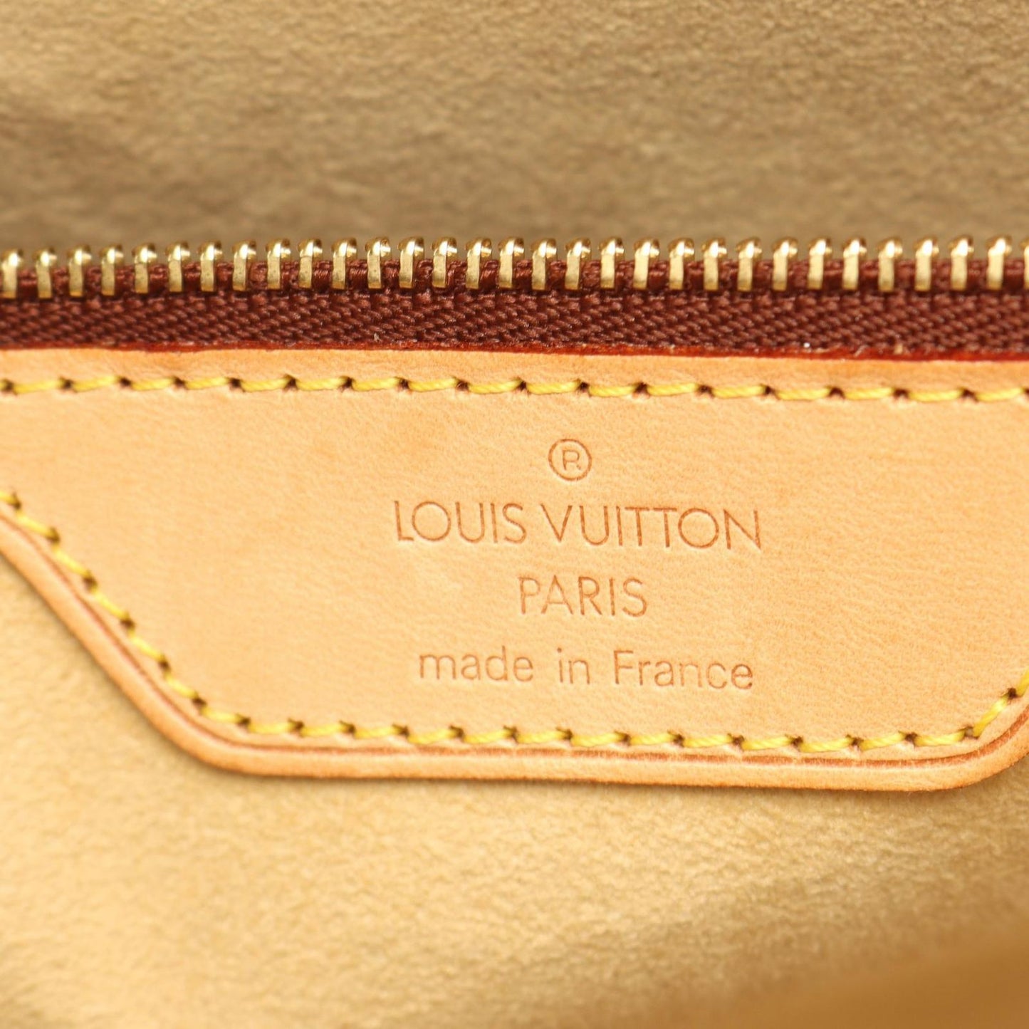Louis Vuitton Shoulder Bag Babylon Canvas Leather — view 4