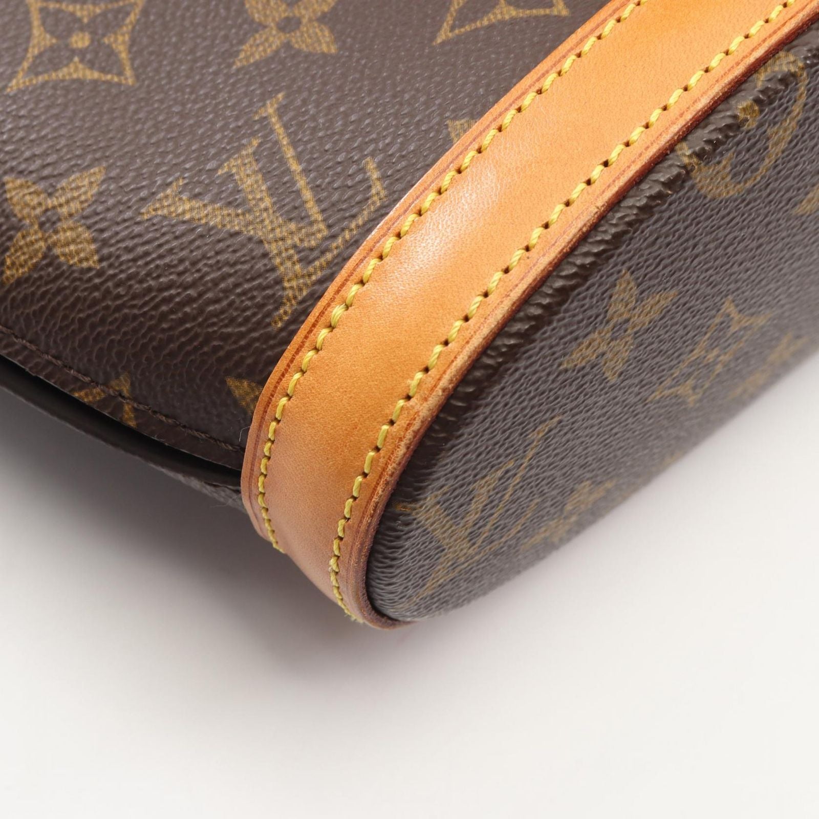 Louis Vuitton Shoulder Bag Babylon Canvas Leather — view 8