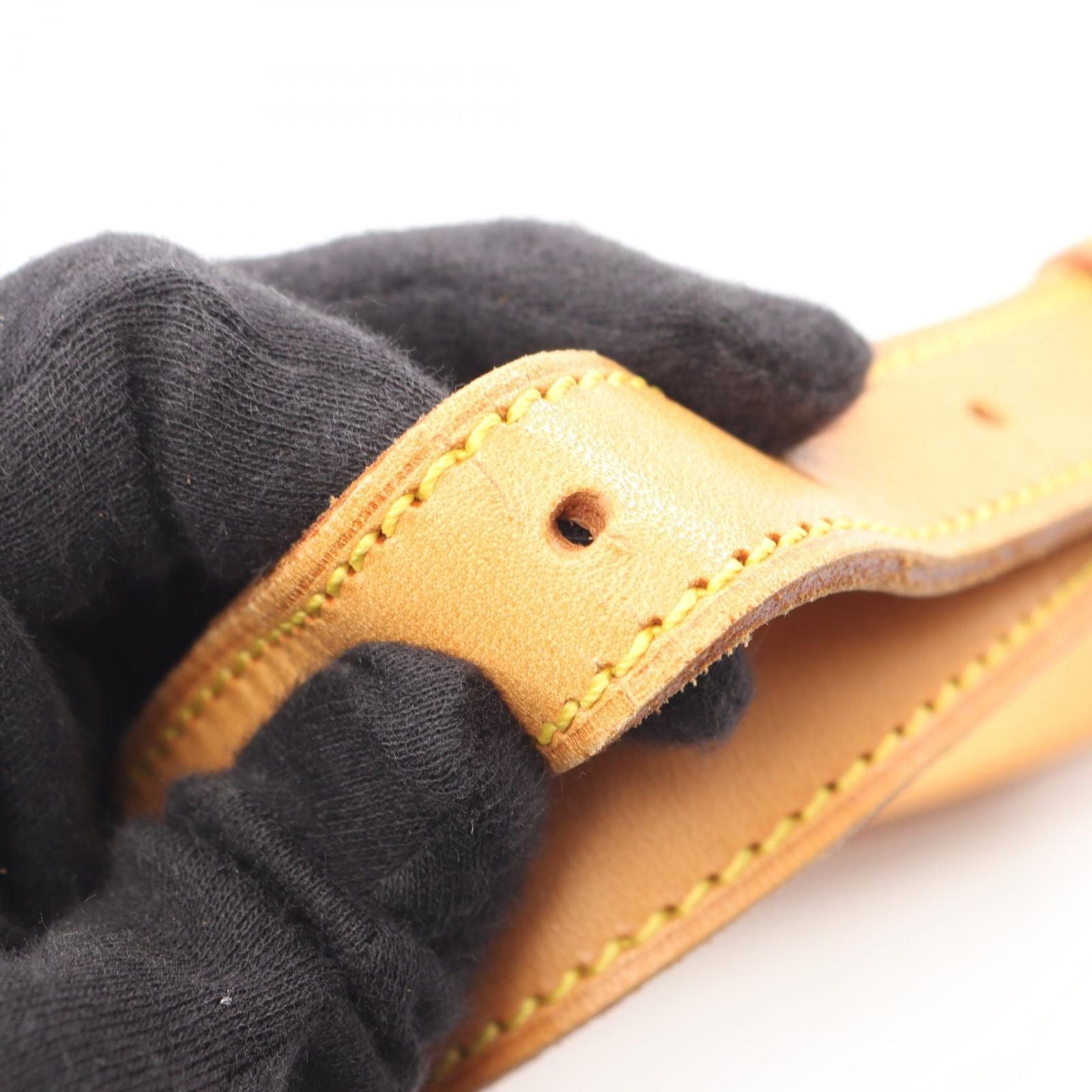 Louis Vuitton Shoulder Bag Musette Canvas Leather — view 8