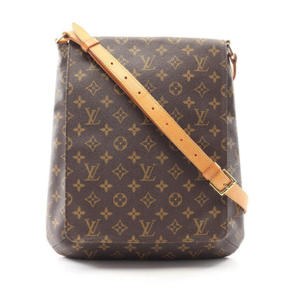 Louis Vuitton Shoulder Bag Musette Canvas Leather